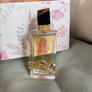 Elegant Perfume with Gold Accents